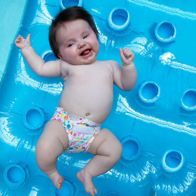 Vite, un maillot de bain-couche pour la baignade !